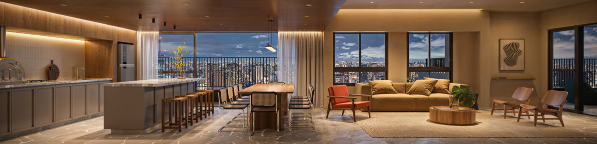 Gourmet Ibiti com terraço panorâmico