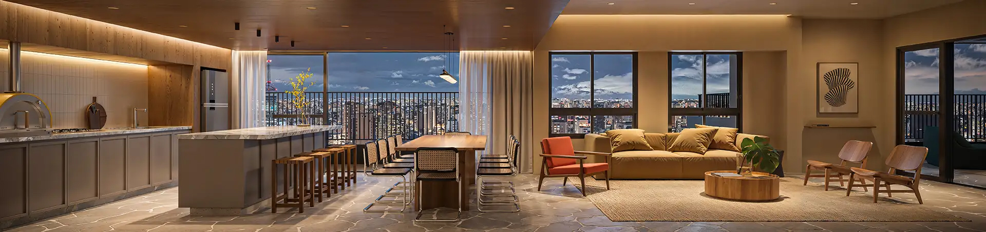 Referência de interiores assinada pela Todos Arquitetura